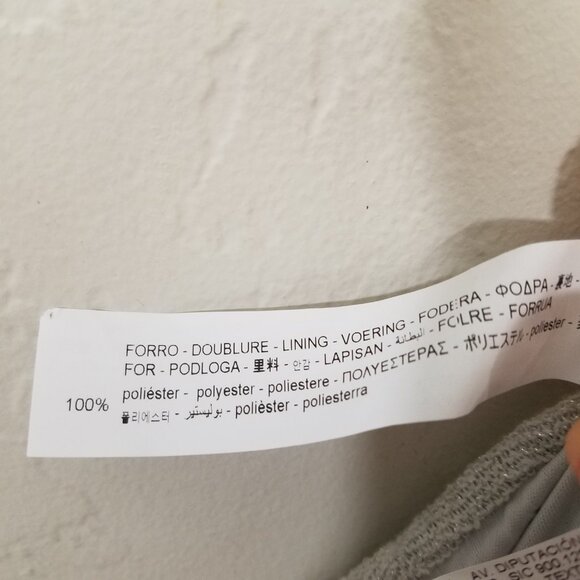 NWT Zara Metallic Thread Full Skirt Pull-On Skirt Size S - Picture 9 of 10